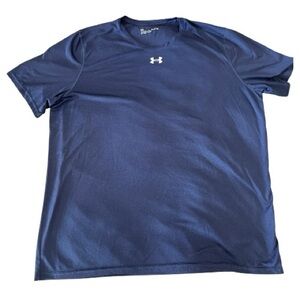 Under Armour Navy Blue Short Sleeve Performance Tee